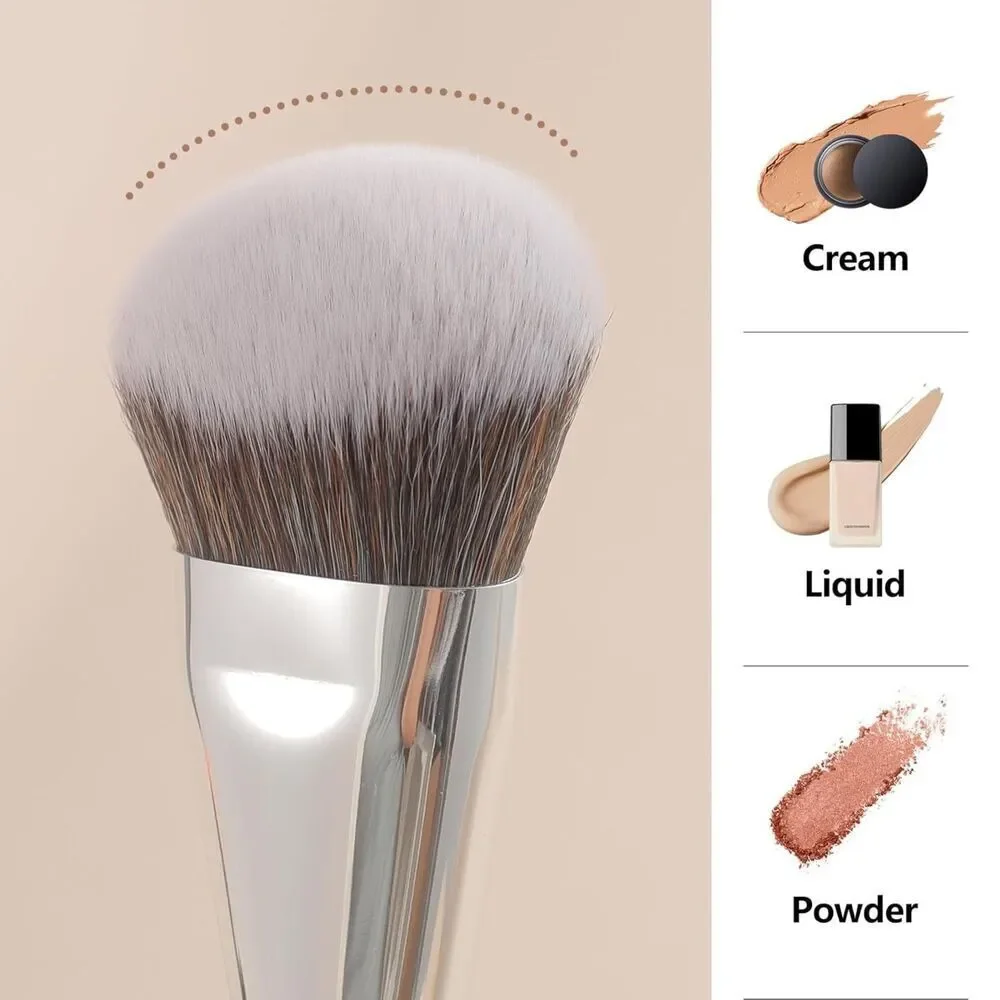 201 Professional Angled Foundation Brush with Dense Bristles for Blending